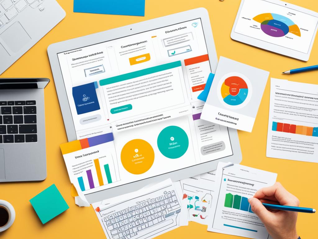 An image of various microlearning formats featuring different colors, shapes, and sizes. It shows how each format is tailored to fit different needs and preferences.