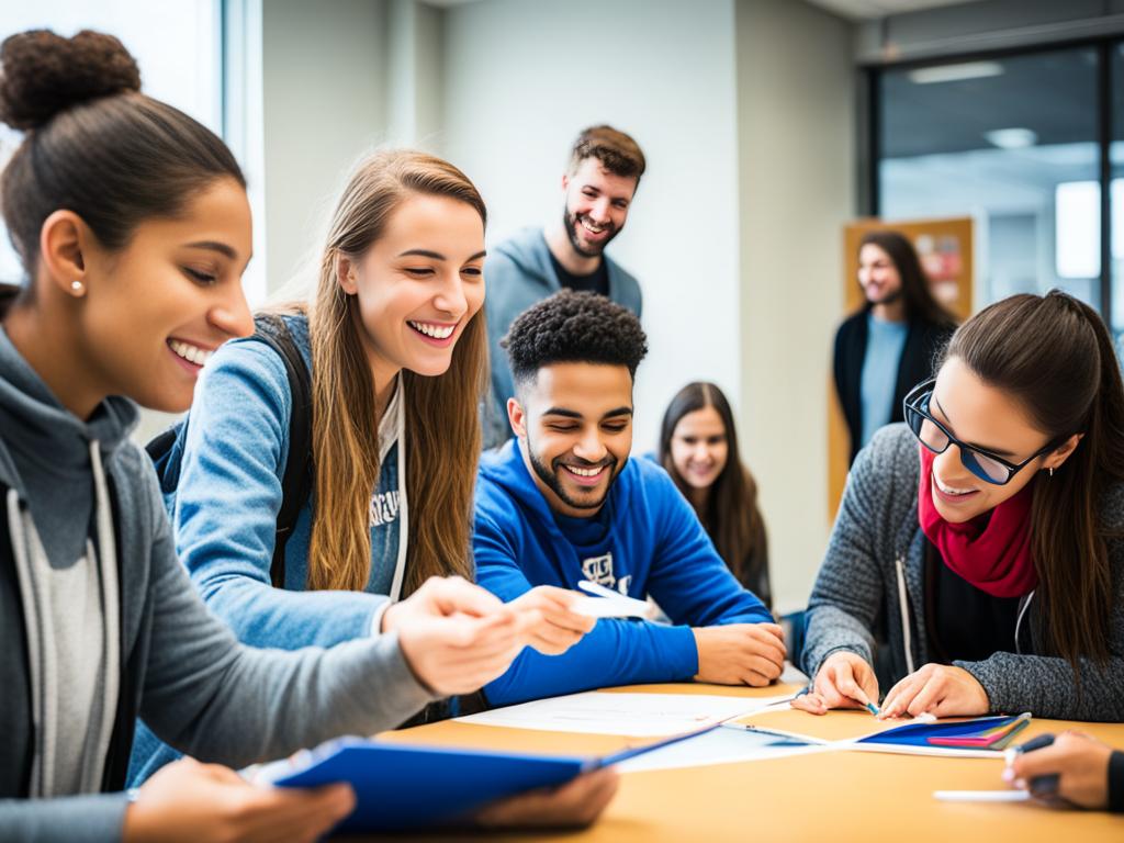 Culturally Responsive Teaching: A diverse group of students from different ethnicities and backgrounds engaged in collaborative learning activities.