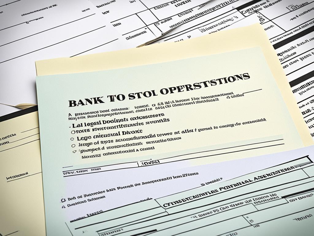 A collection of legal documents and paperwork, including wills, trusts, and power of attorney forms. A list of beneficiaries and instructions for distributing assets.